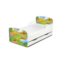 Bedding & Beyond Dinosaur Toddler Bed with Underbed Storage