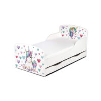 Bedding & Beyond Unicorn Toddler Bed with Underbed Storage