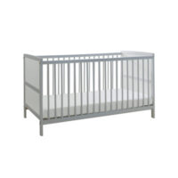 Wooden Sydney 2 in 1 Cotbed Grey