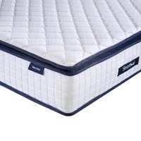SleepSoul Bliss - Double - 1500 Pocket Spring Mattress - Foam/Fabric - Vacuum Packed - 4ft6