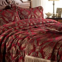 Paoletti Shiraz 130X170 Throw Burg - Burgundy - One Size