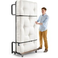 Jay-Be - Contract - Upright Bed with e-Pocket Mattress - Wood - Wooden/Metal/Fabric - 92 x 196 x 54cm - Happy Beds