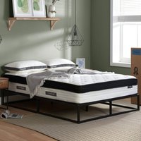 Cardiff Fabric Super King Size Mattress In White