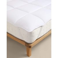 M&S Anti Allergy Plus Mattress Topper White